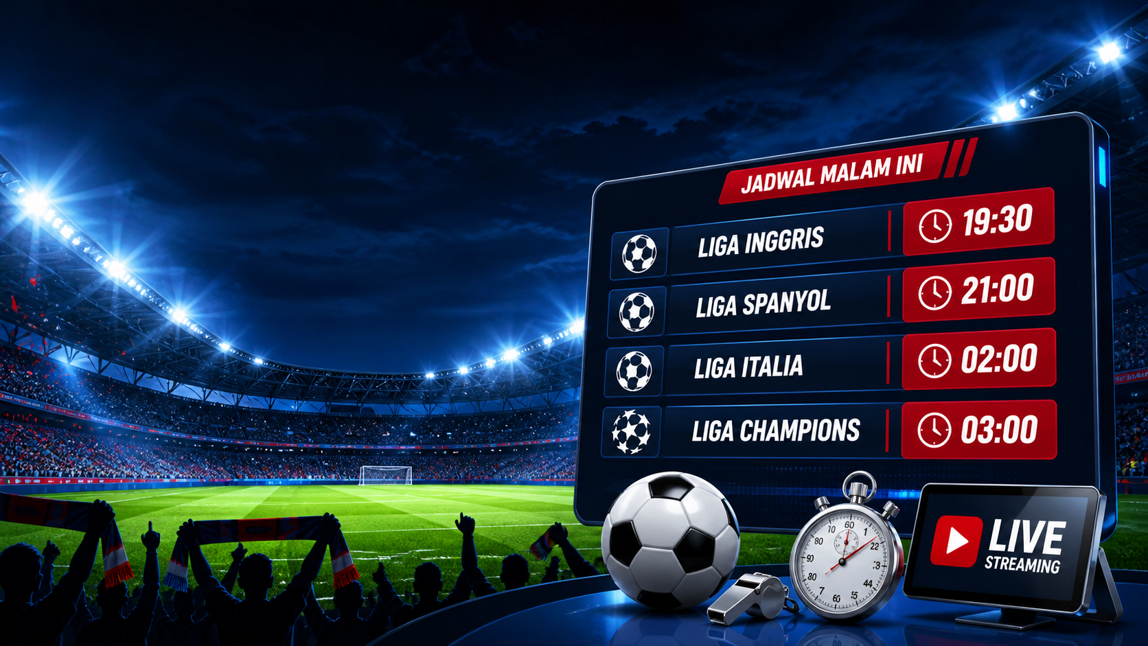 Jadwal Laga Top Eropa Malam Ini: Apa yang Perlu Dipantau? - bola