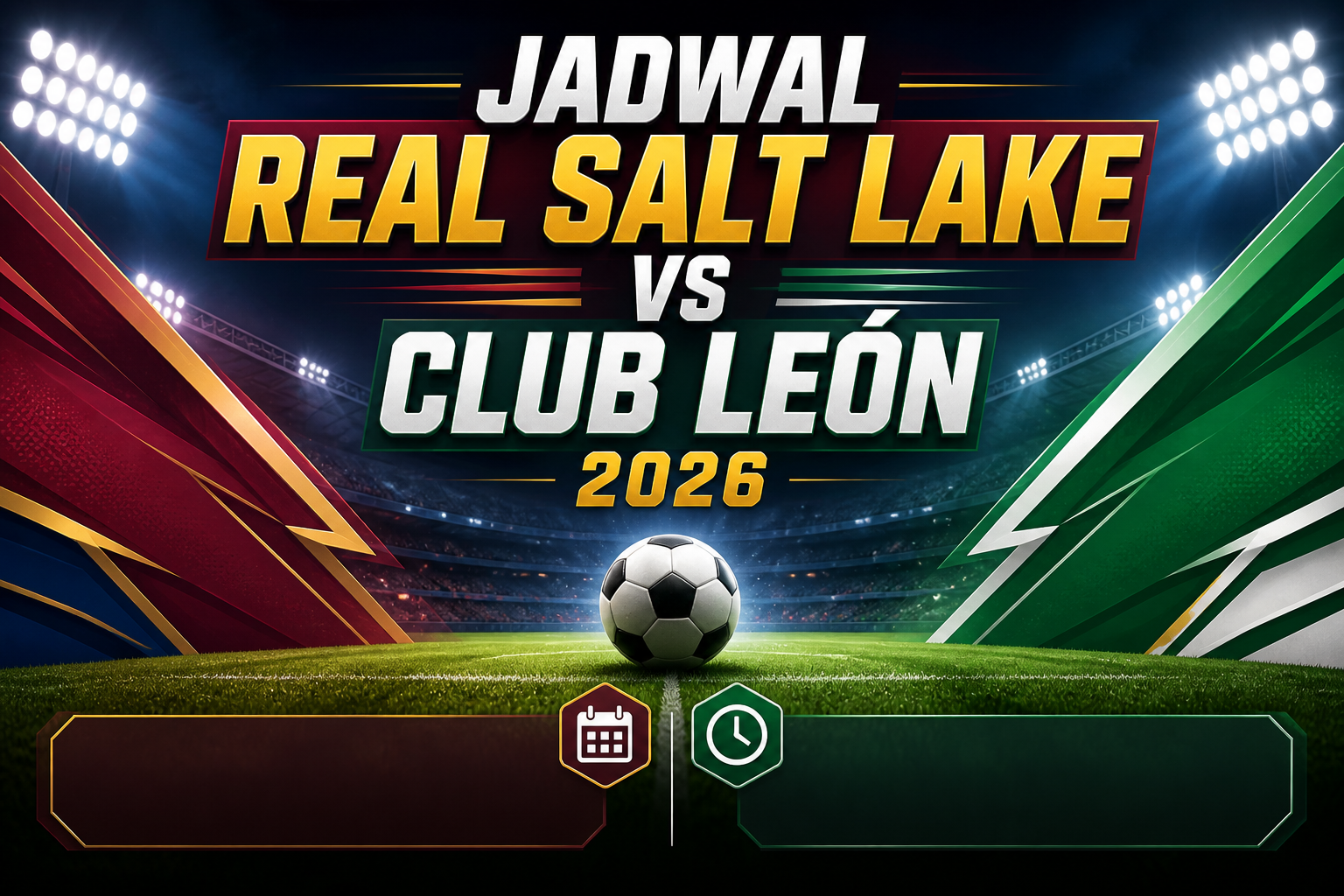 Jadwal Real Salt Lake vs Club León 2026 - salt