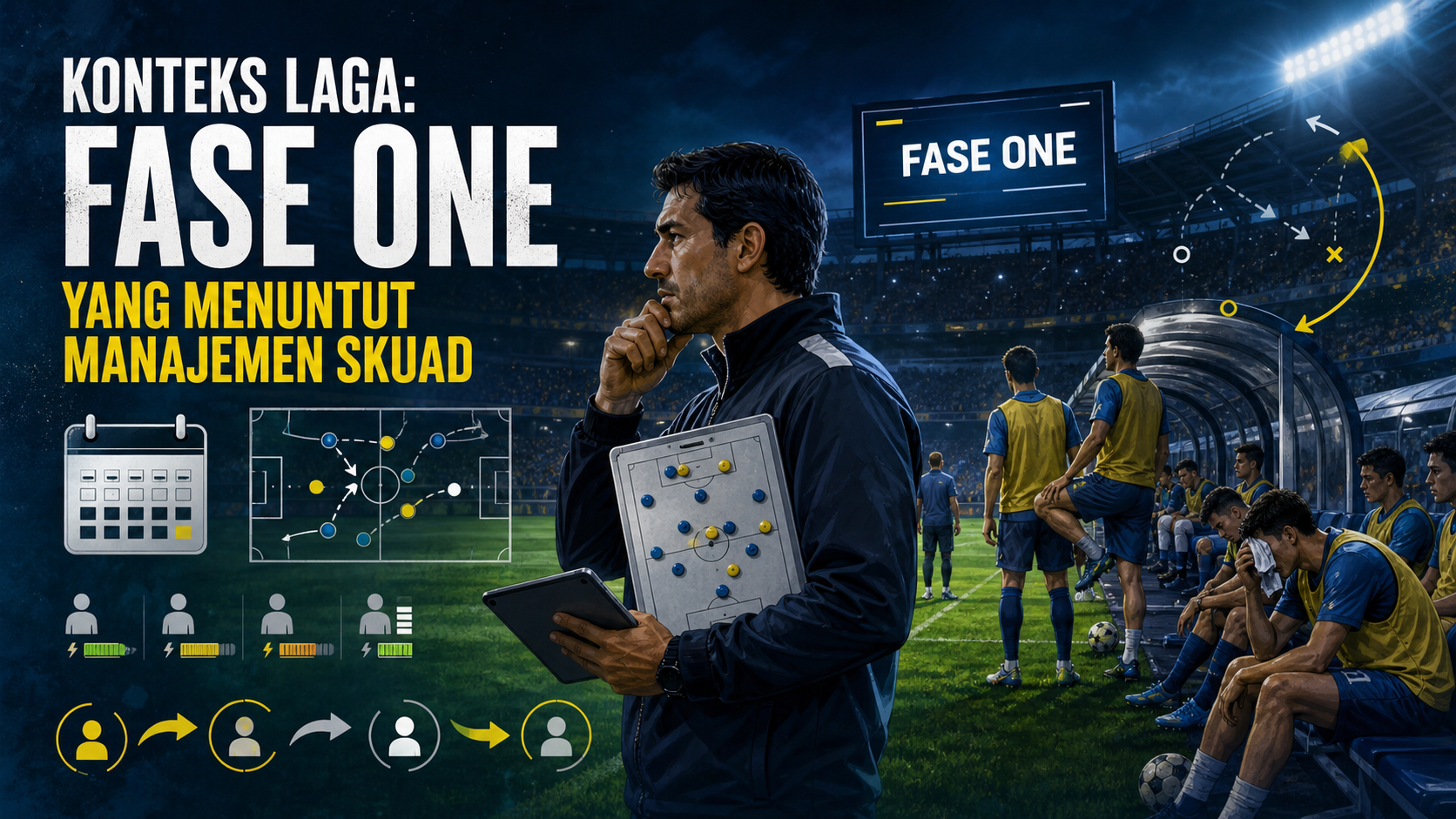 Konteks Laga: Fase One yang Menuntut Manajemen Skuad - sounders