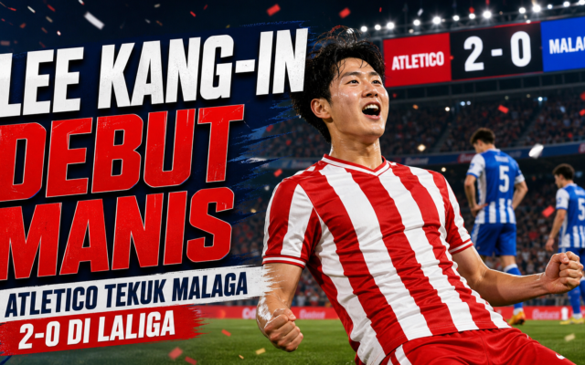 lee - Lee Kang-in Debut Manis, Atletico Tekuk Malaga 2-0 di LaLiga
