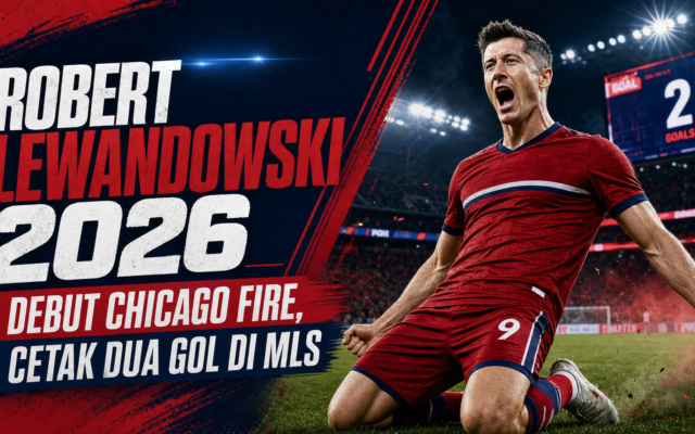 lewandowski - Robert Lewandowski 2026: Debut Chicago Fire, Cetak Dua Gol di MLS