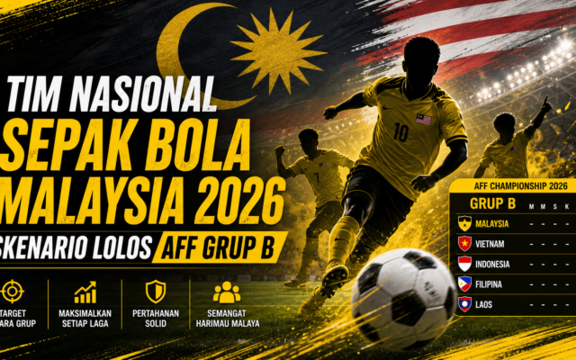 malaysia - Tim Nasional Sepak Bola Malaysia 2026: Skenario Lolos AFF Grup B