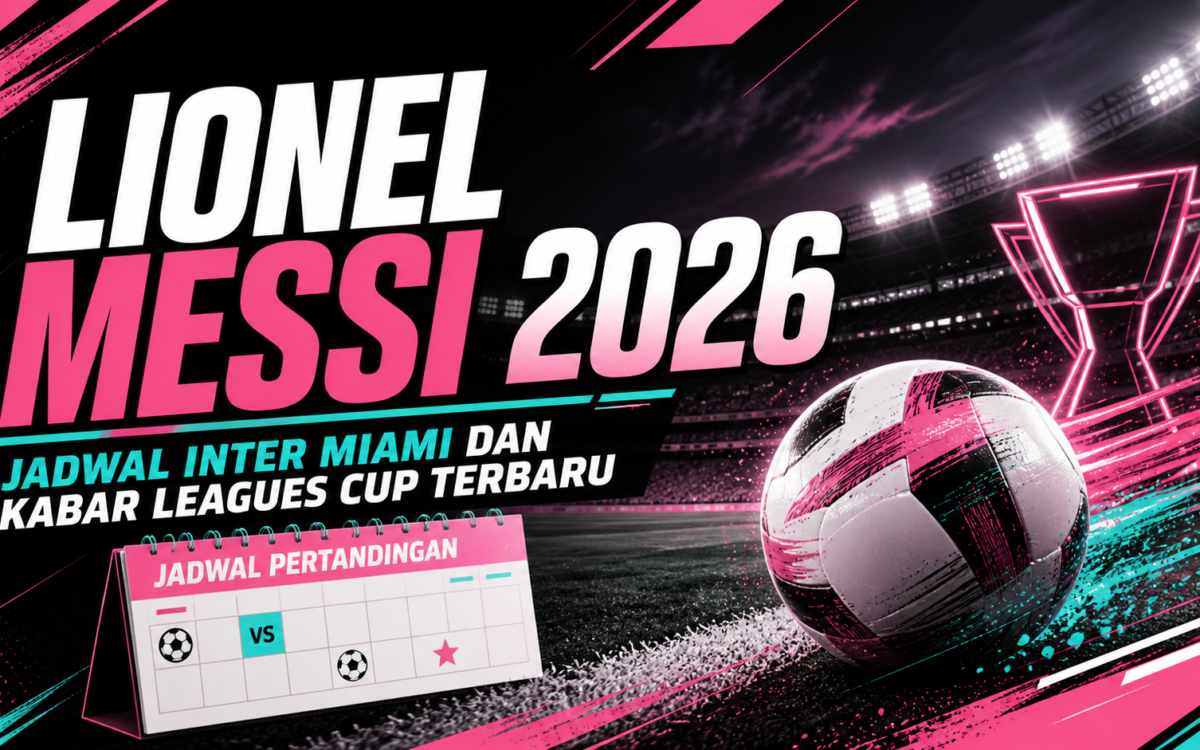 messi - Lionel Messi 2026: Jadwal Inter Miami dan Kabar Leagues Cup Terbaru