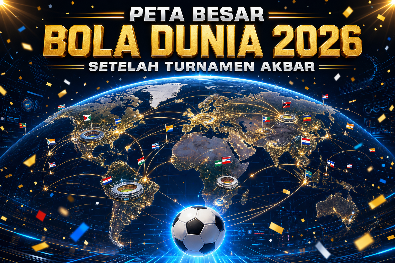 Peta Besar Bola Dunia 2026 Setelah Turnamen Akbar - bola