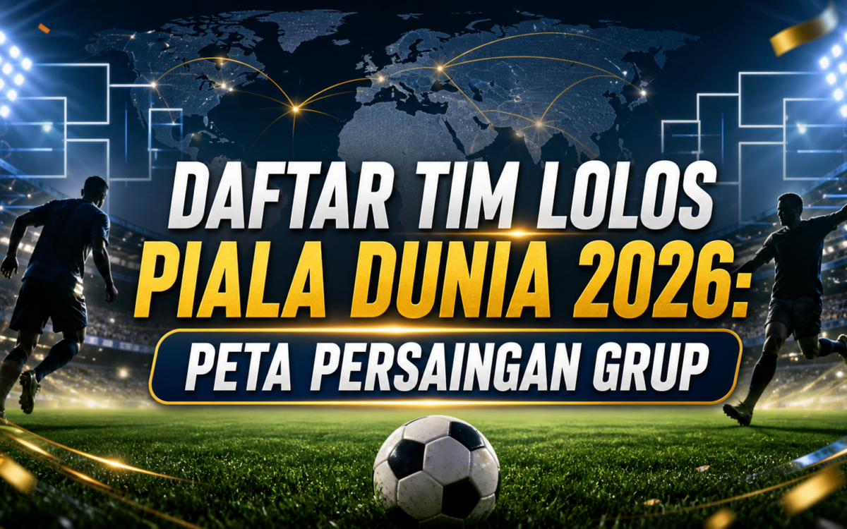 piala - Daftar Tim Lolos Piala Dunia 2026: Peta Persaingan Grup