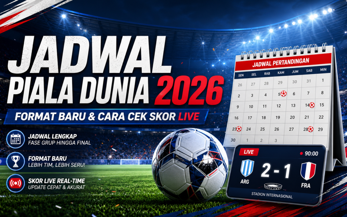 piala - Jadwal Piala Dunia 2026: Format Baru dan Cara Cek Skor Live