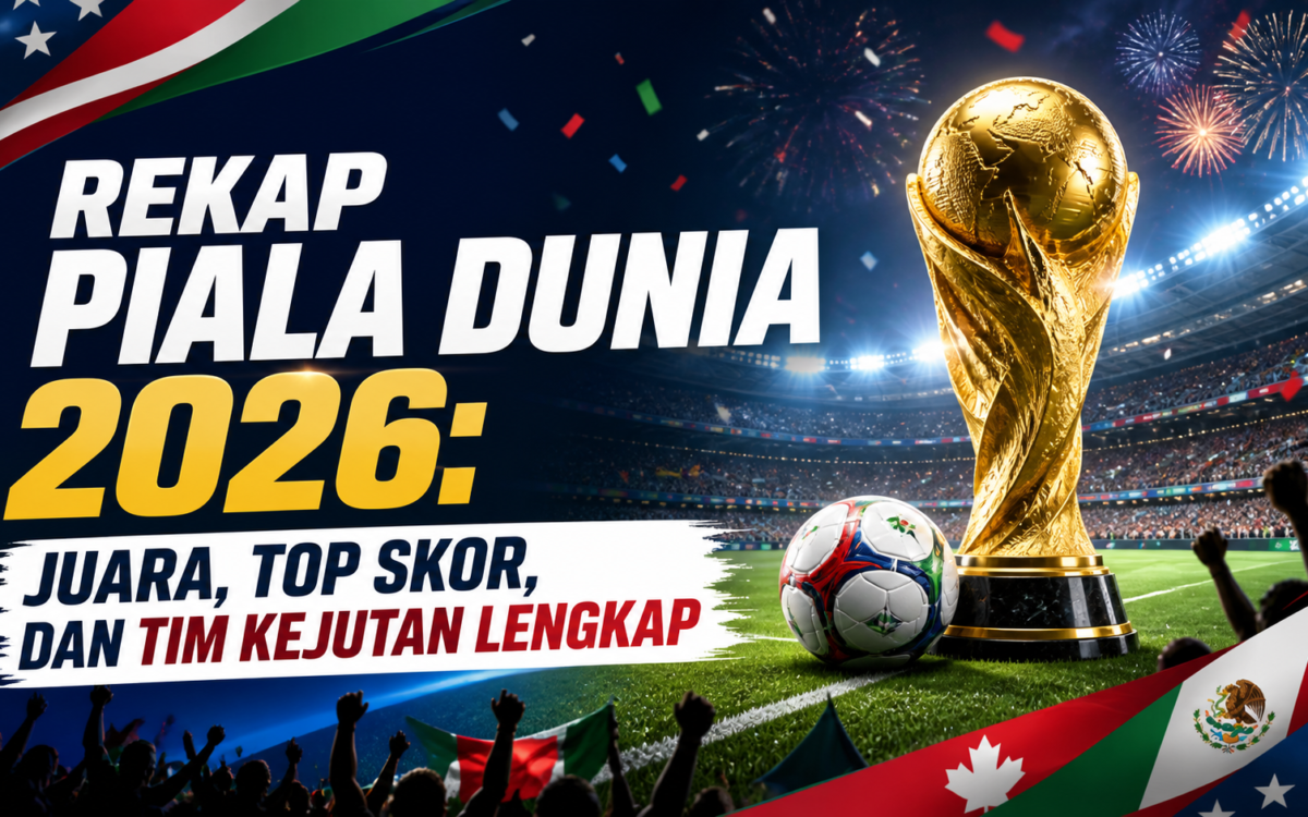 piala - Rekap Piala Dunia 2026: Juara, Top Skor, dan Tim Kejutan Lengkap