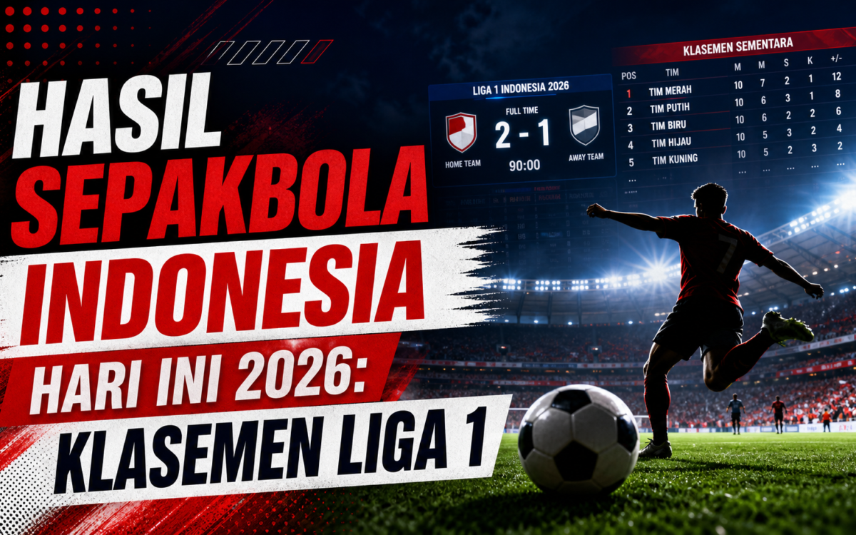 sepakbola - Hasil Sepakbola Indonesia Hari Ini 2026: Klasemen Liga 1