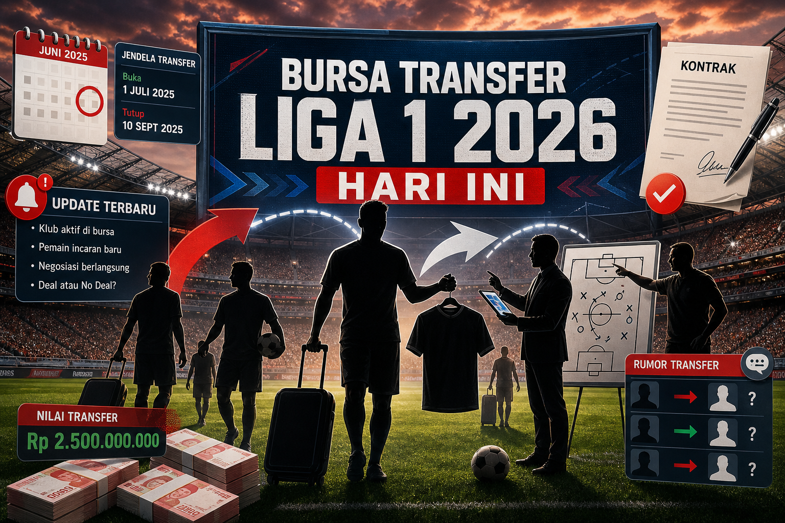 Situasi Bursa Transfer Liga 1 2026 Hari Ini - transfer