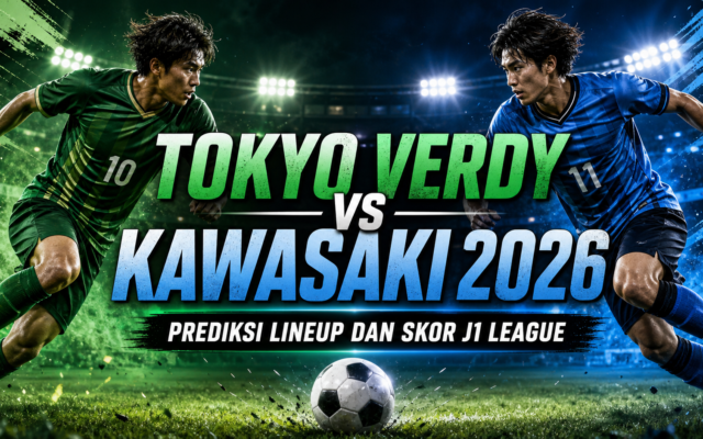 verdy - Tokyo Verdy vs Kawasaki 2026: Prediksi Lineup dan Skor J1 League