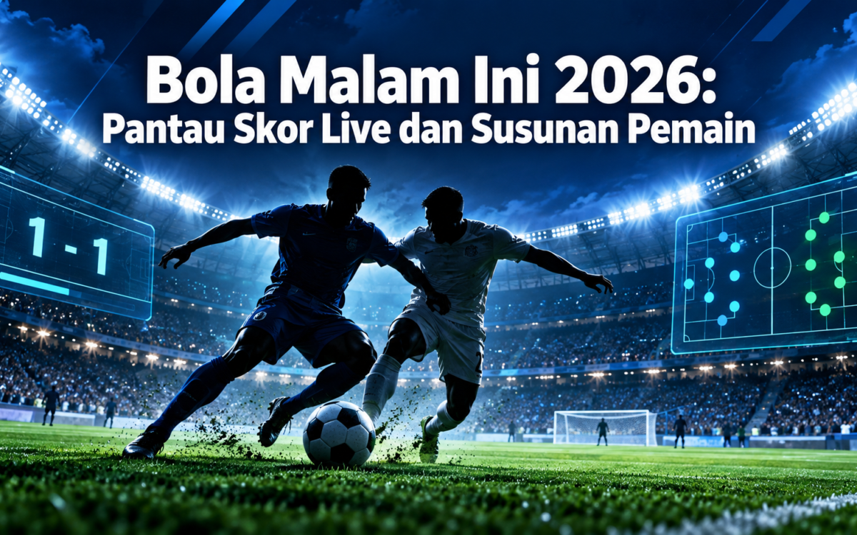 bola - Bola Malam Ini 2026: Pantau Skor Live dan Susunan Pemain