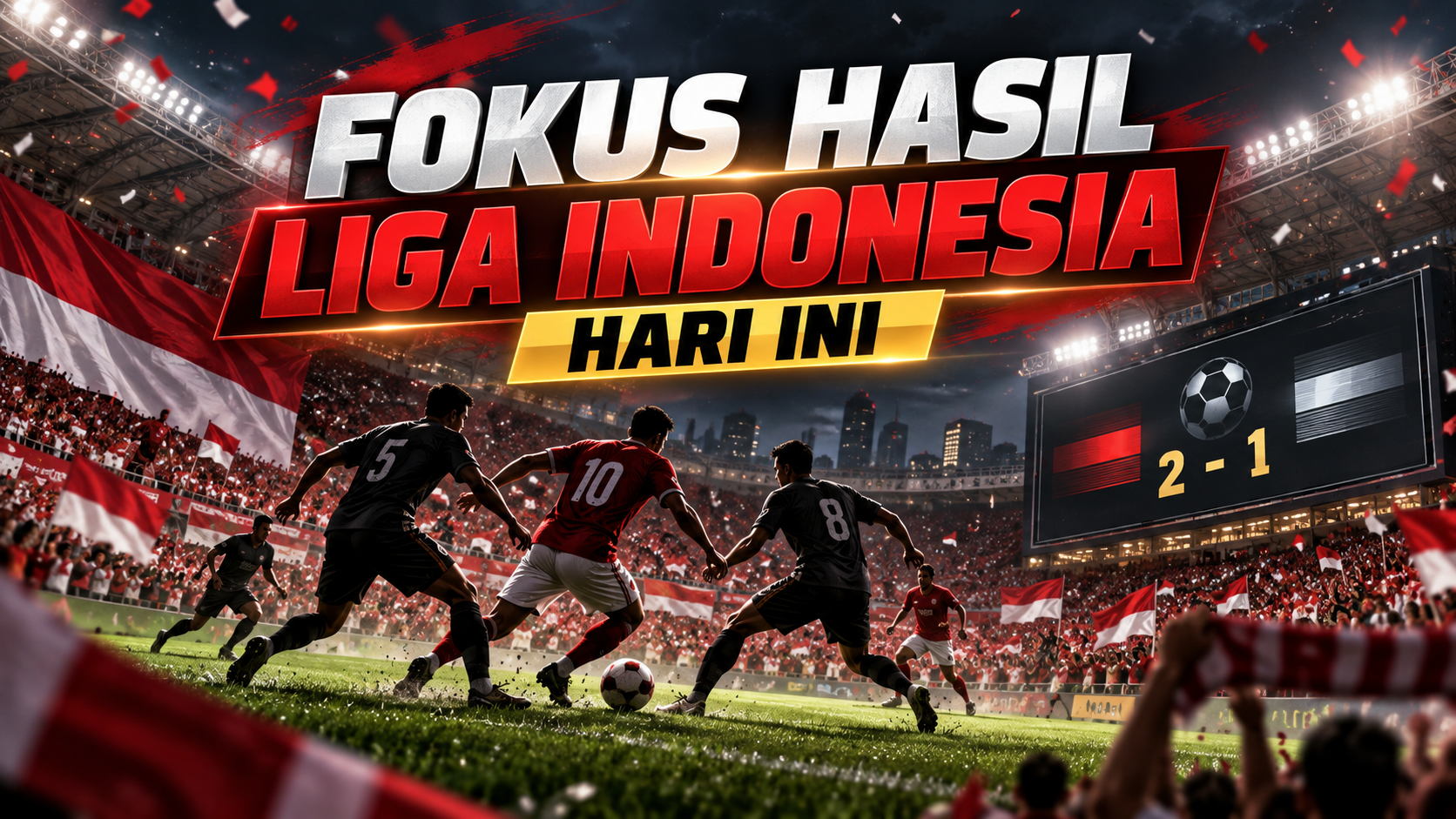 Fokus Hasil Liga Indonesia Hari Ini - sepakbola
