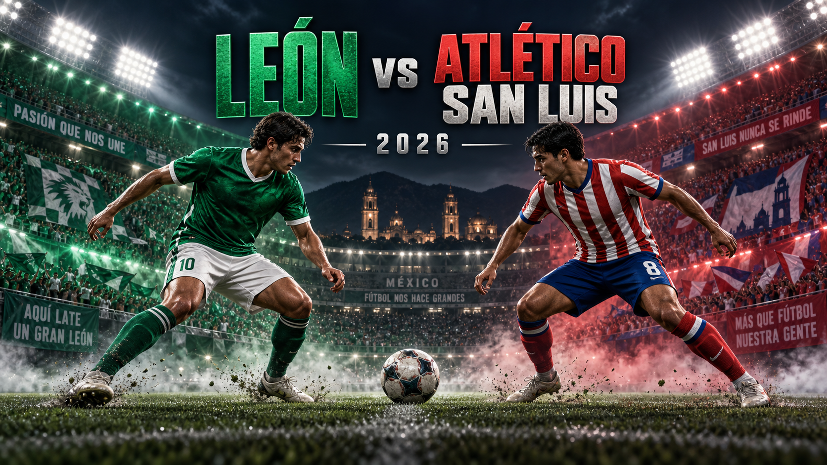 Gambaran LeÃ³n vs AtlÃ©tico San Luis 2026 - leã³n