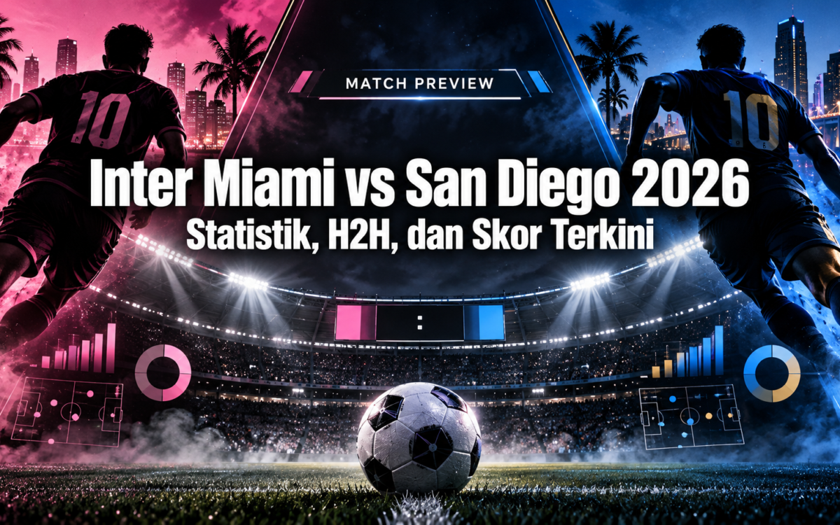 miami - Inter Miami vs San Diego 2026: Statistik, H2H, dan Skor Terkini