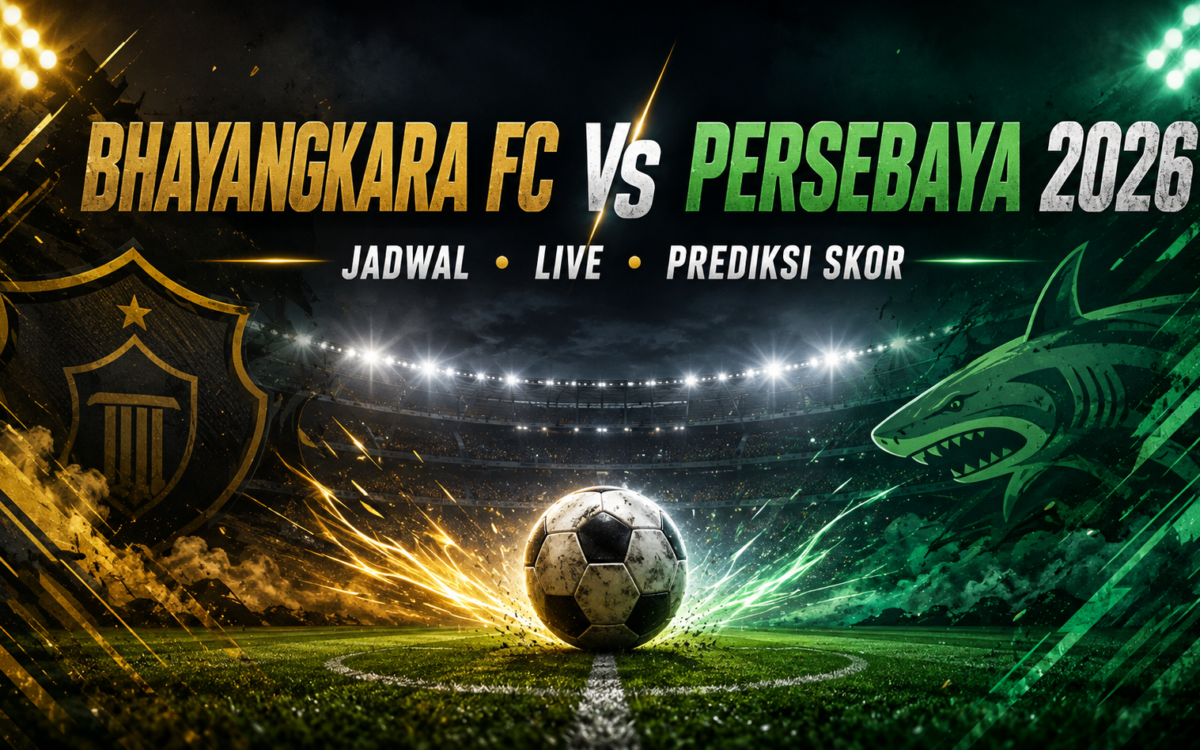 persebaya - Bhayangkara FC vs Persebaya 2026: Jadwal, Live, Prediksi Skor