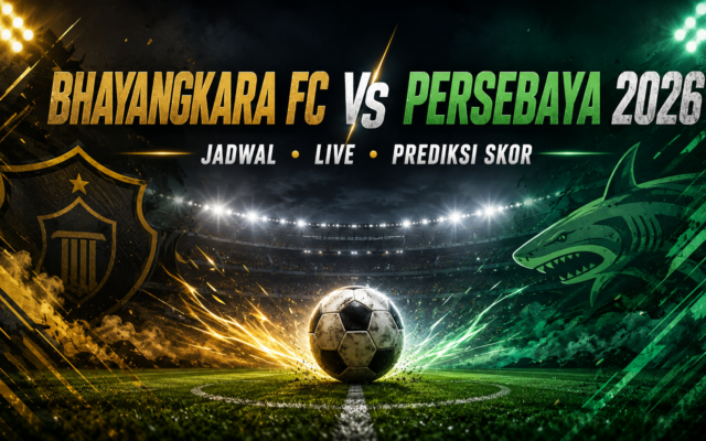 persebaya - Bhayangkara FC vs Persebaya 2026: Jadwal, Live, Prediksi Skor