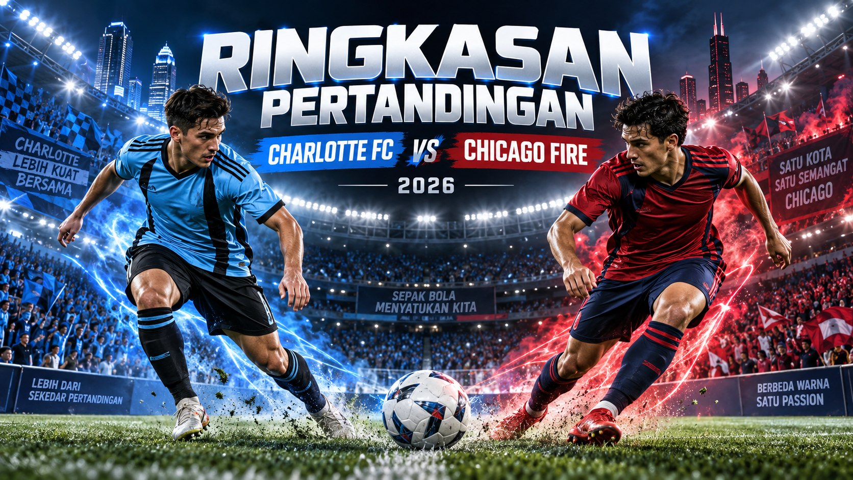 Ringkasan Charlotte FC vs Chicago Fire 2026 - charlotte