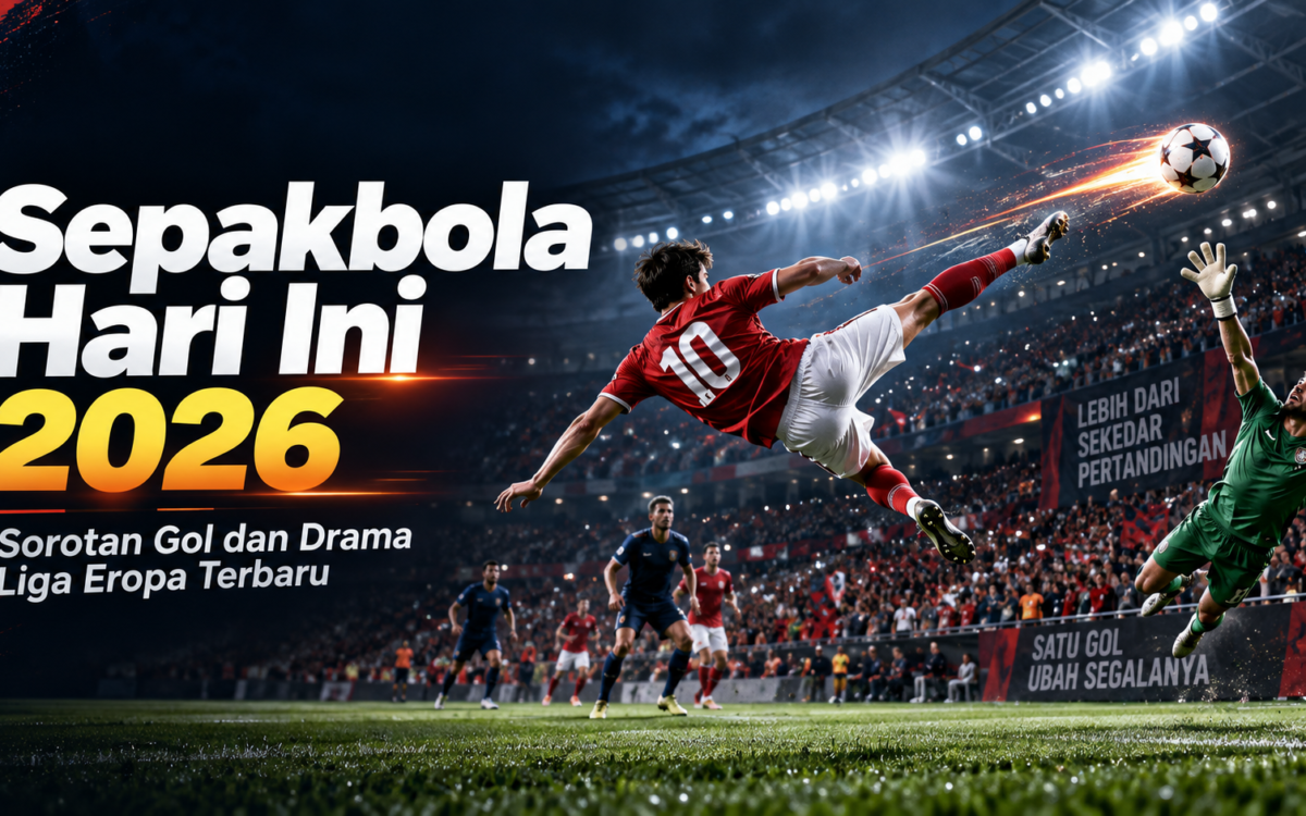 sepakbola - Sepakbola Hari Ini 2026: Sorotan Gol dan Drama Liga Eropa Terbaru