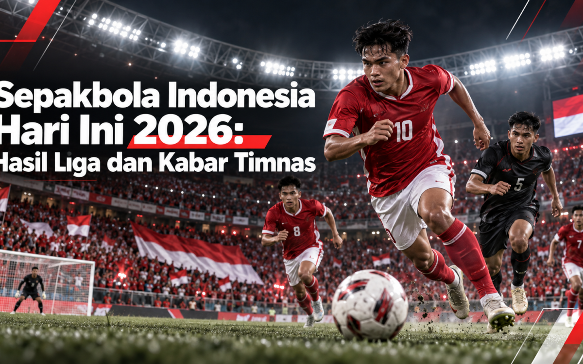 sepakbola - Sepakbola Indonesia Hari Ini 2026: Hasil Liga dan Kabar Timnas