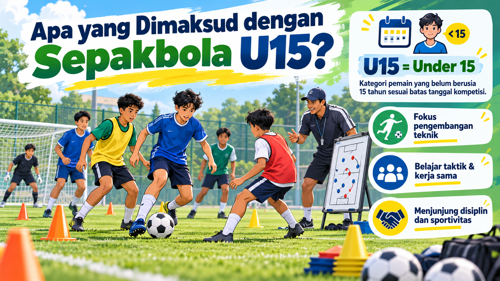 Apa yang Dimaksud dengan Sepakbola U15? - u15