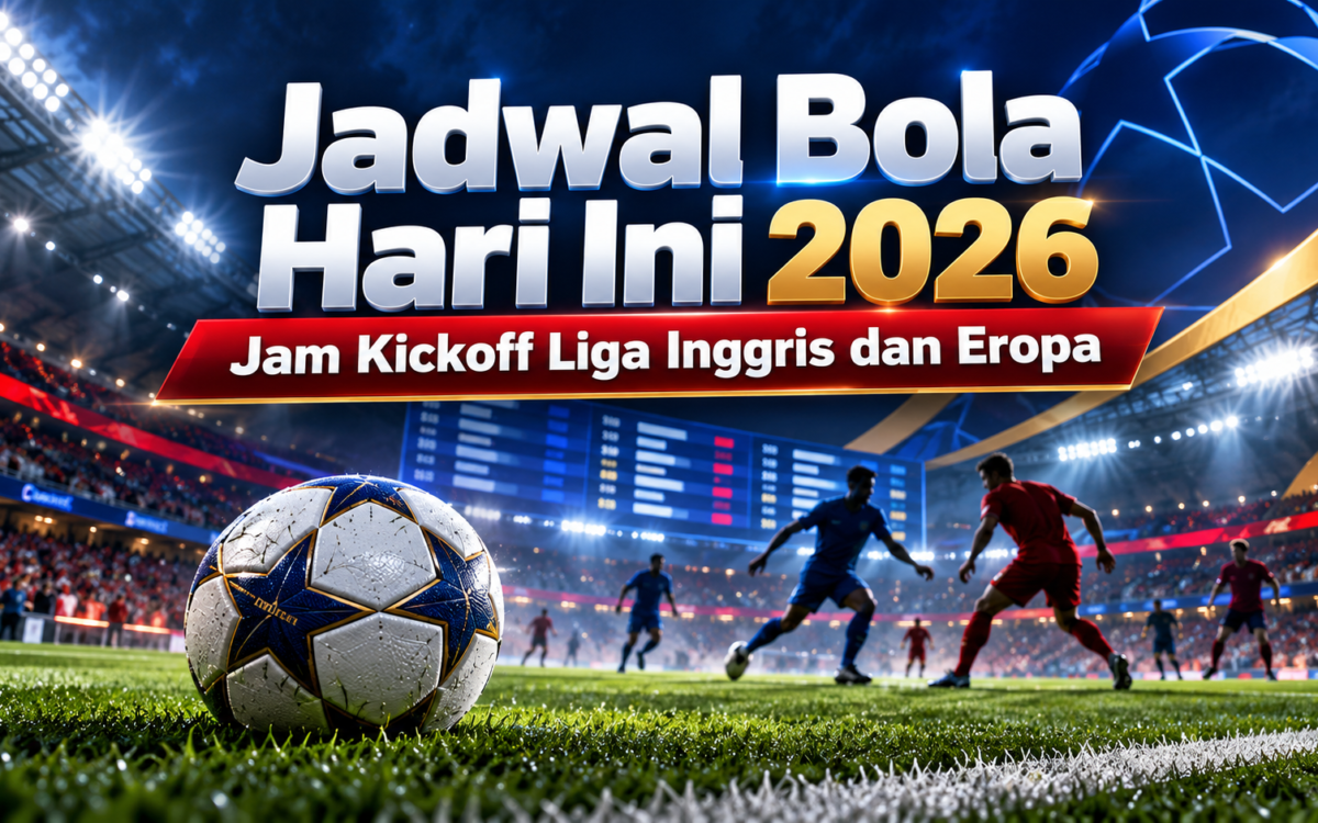 bola - Jadwal Bola Hari Ini 2026: Jam Kickoff Liga Inggris dan Eropa