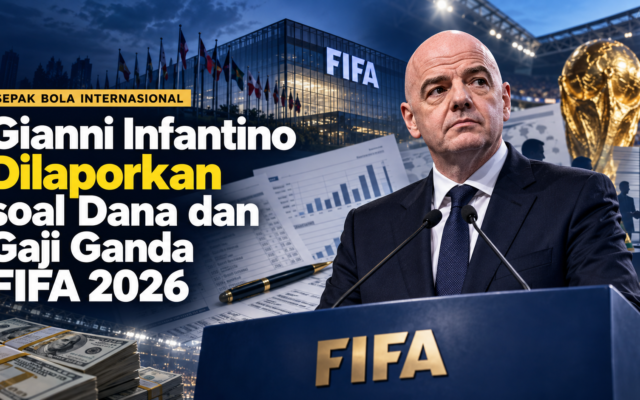 infantino - Gianni Infantino Dilaporkan soal Dana dan Gaji Ganda FIFA 2026