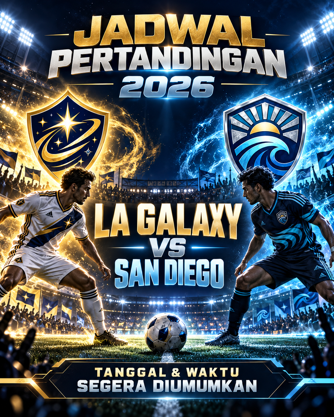 Jadwal LA Galaxy vs San Diego 2026 - galaxy