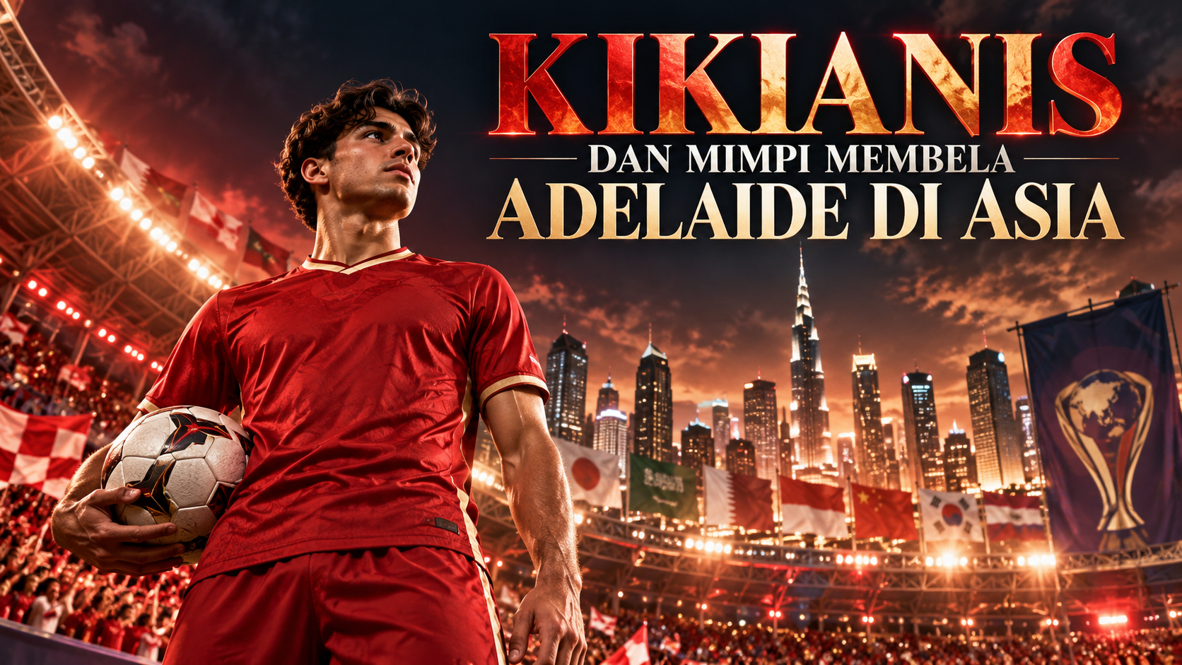 Kikianis dan Mimpi Membela Adelaide di Asia - adelaide