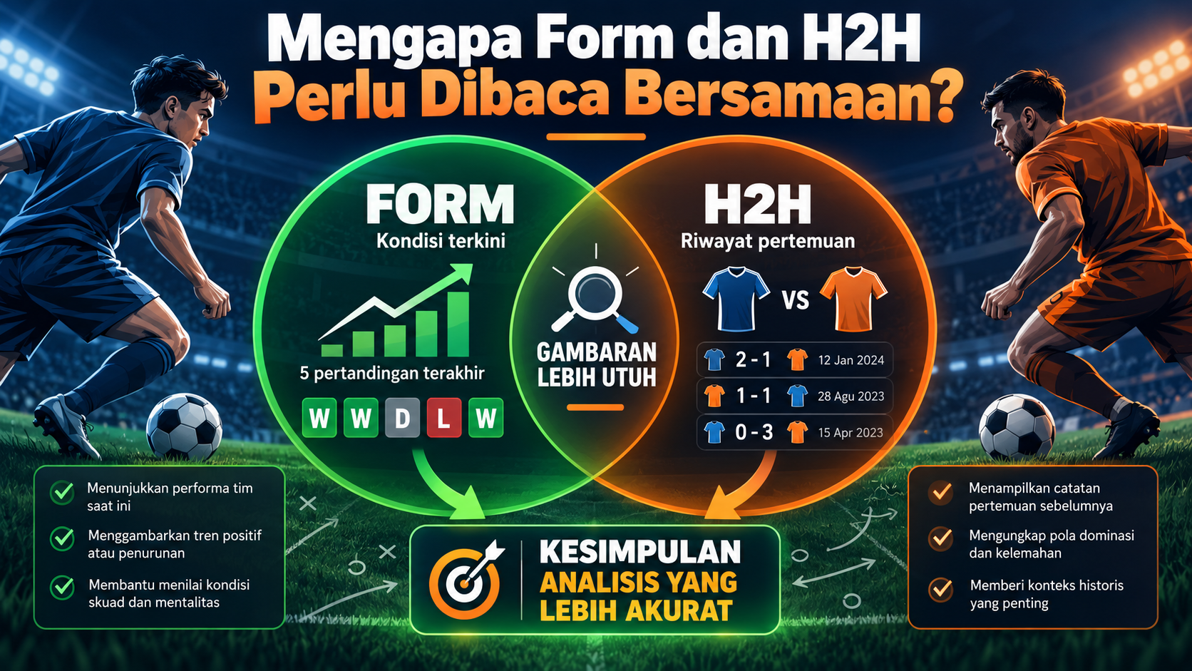 Mengapa Form dan H2H Perlu Dibaca Bersamaan? - prediksi