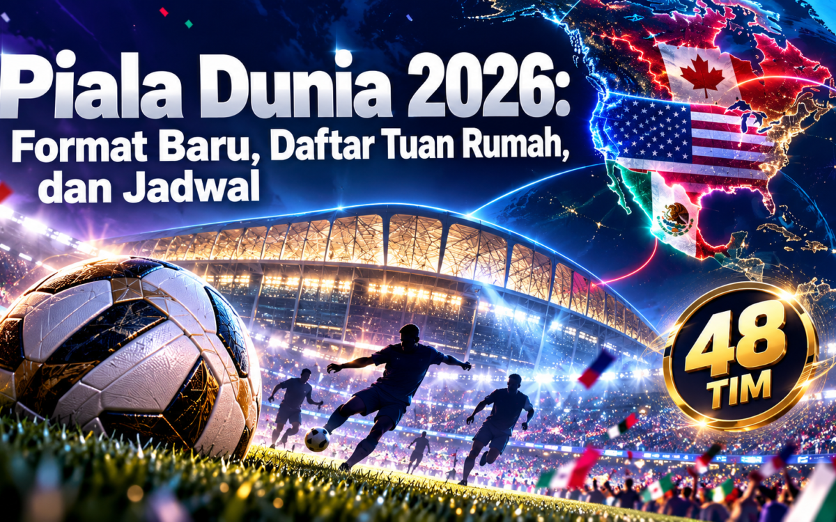 piala - Piala Dunia 2026: Format Baru, Daftar Tuan Rumah, dan Jadwal