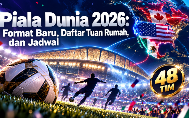 piala - Piala Dunia 2026: Format Baru, Daftar Tuan Rumah, dan Jadwal