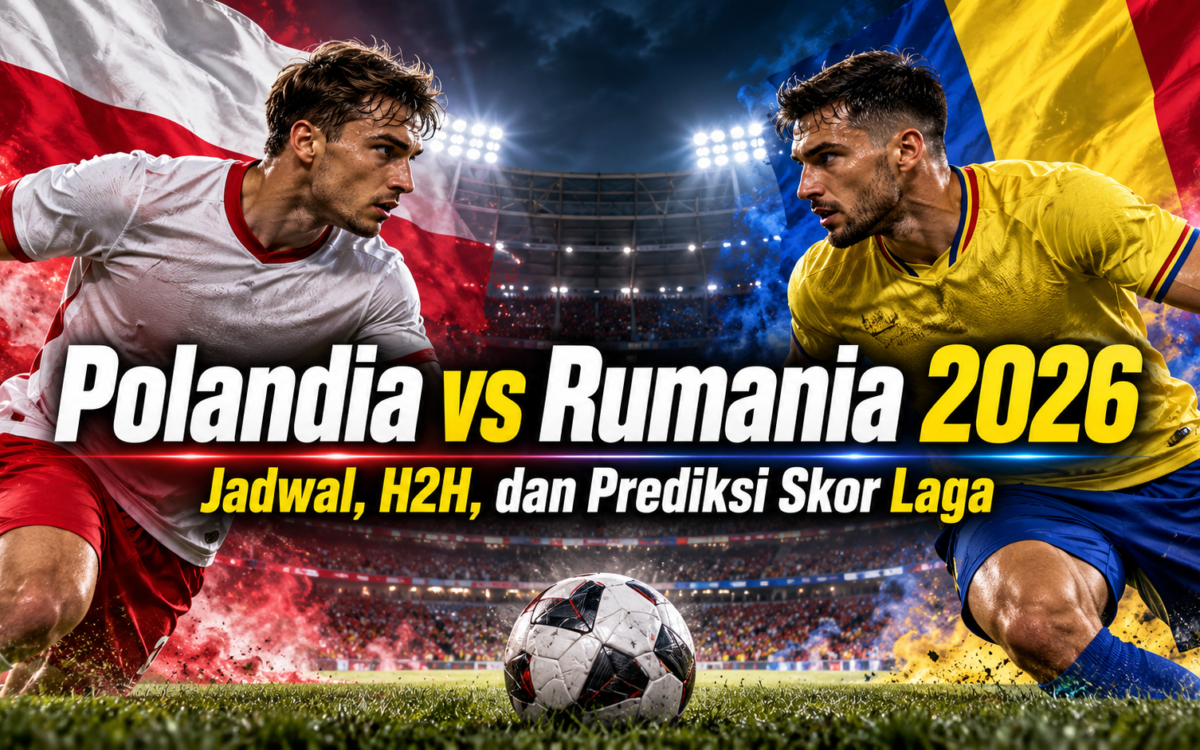 polandia - Polandia vs Rumania 2026: Jadwal, H2H, dan Prediksi Skor Laga