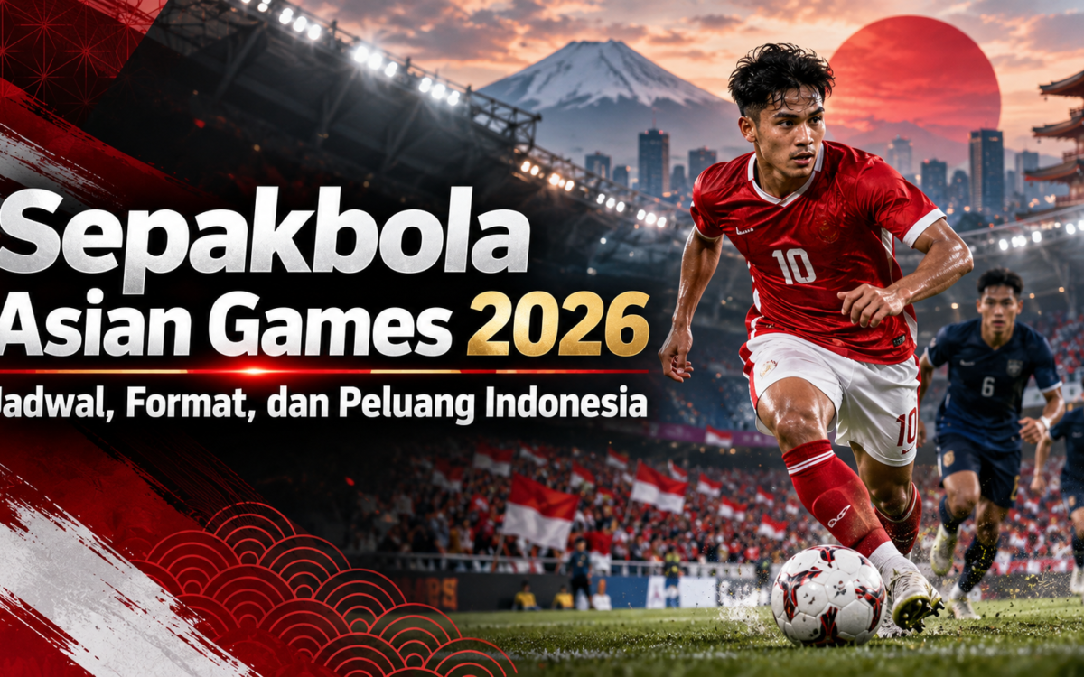 sepakbola - Sepakbola Asian Games 2026: Jadwal, Format, dan Peluang Indonesia