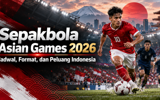 sepakbola - Sepakbola Asian Games 2026: Jadwal, Format, dan Peluang Indonesia