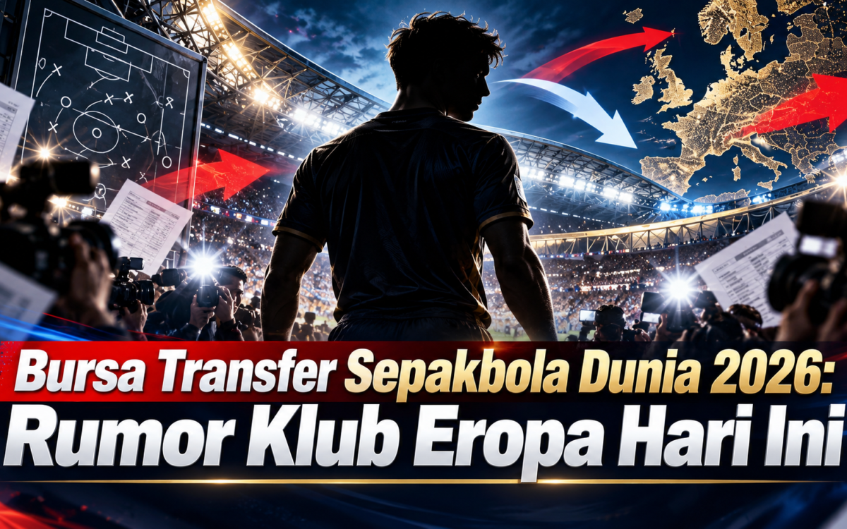 transfer - Bursa Transfer Sepakbola Dunia 2026: Rumor Klub Eropa Hari Ini