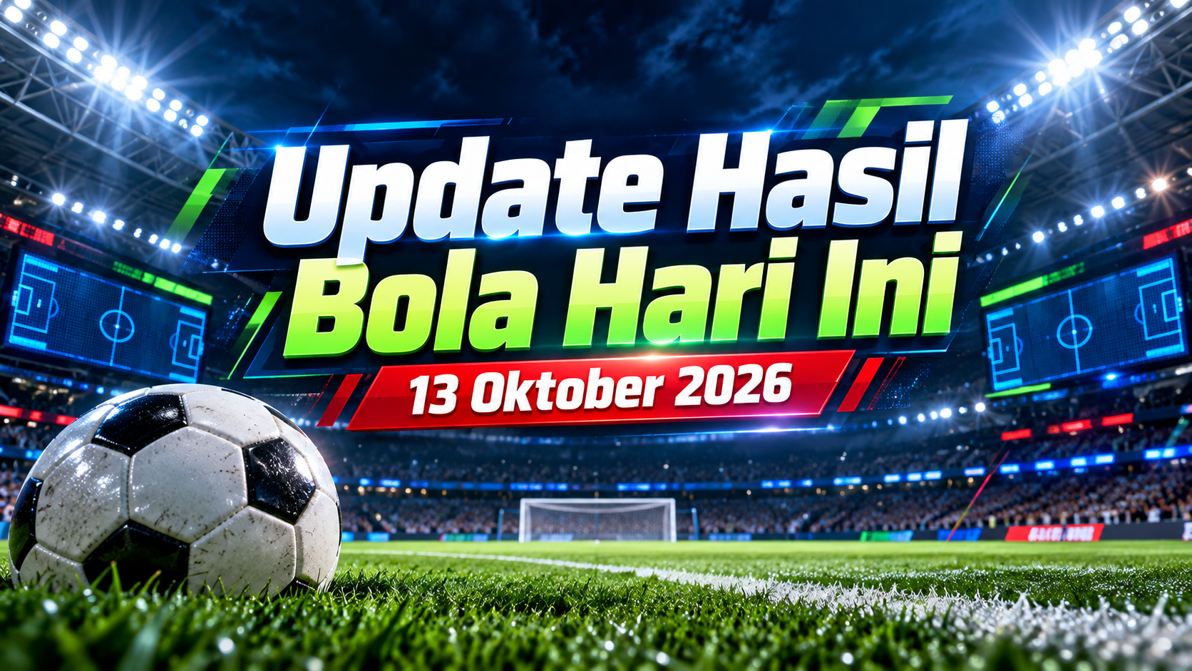 Update Hasil Bola Hari Ini, 13 Oktober 2026 - bola