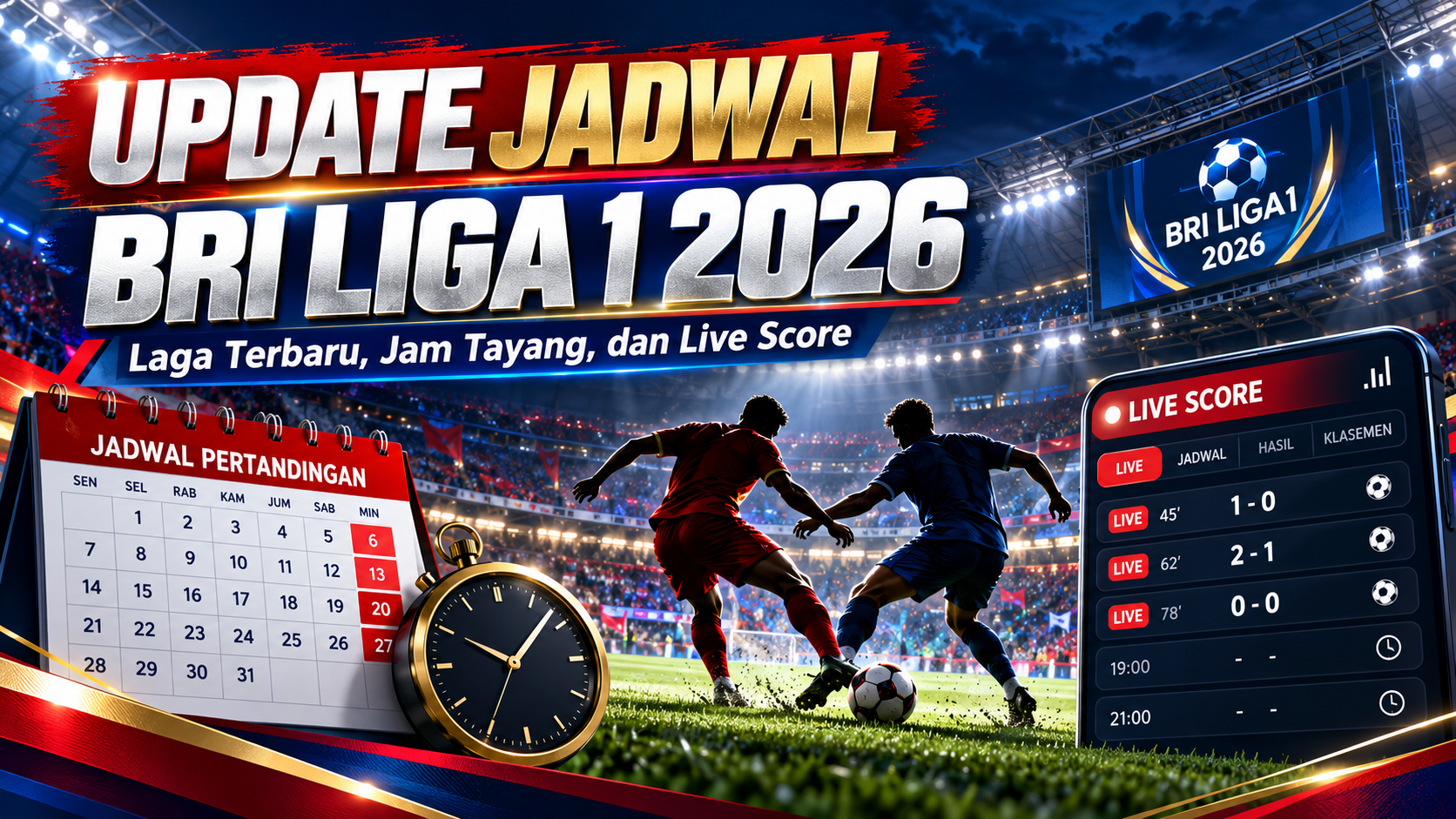 Update Jadwal BRI Liga 1 2026 - liga